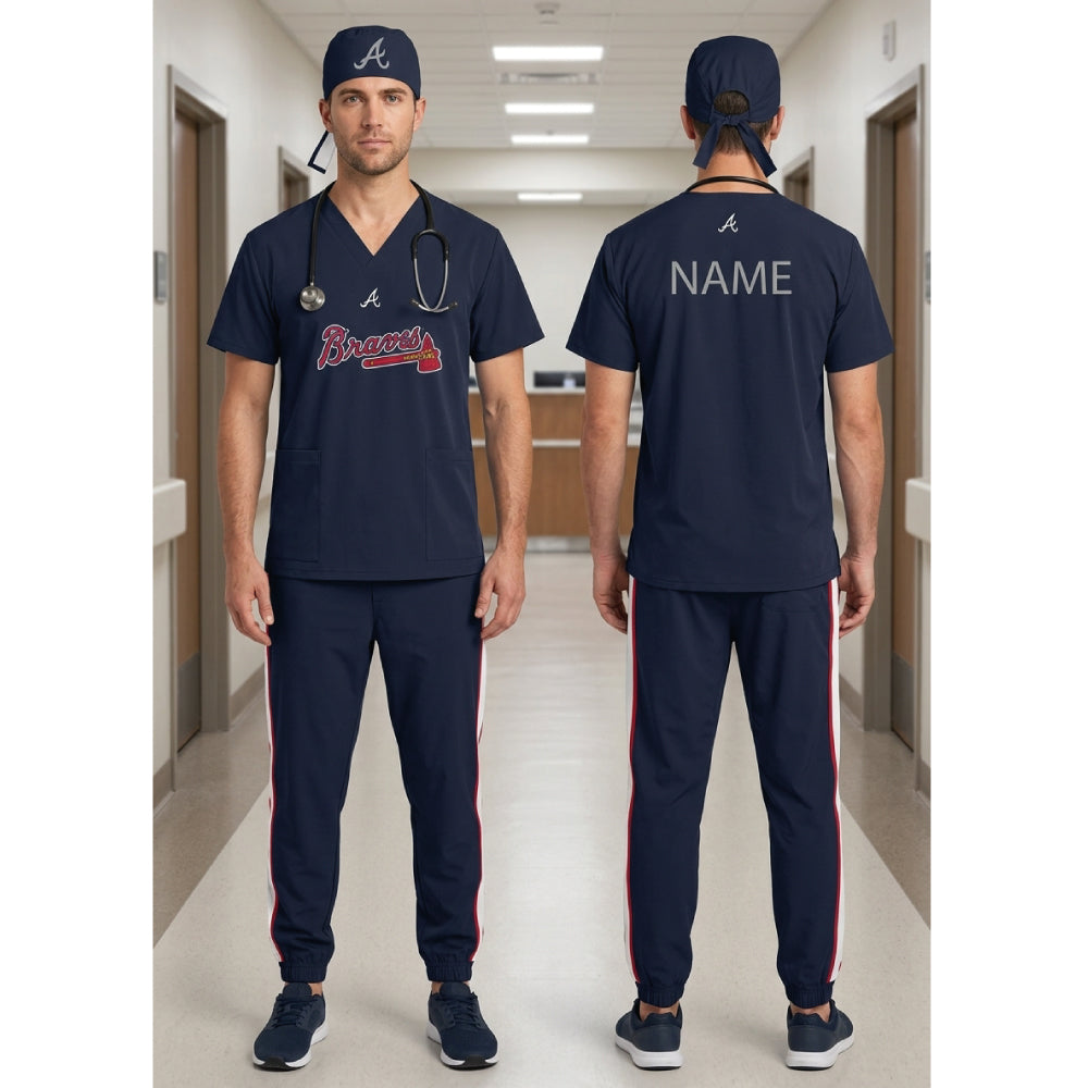 ATLANTA BRAVES MLB SCRUB SET