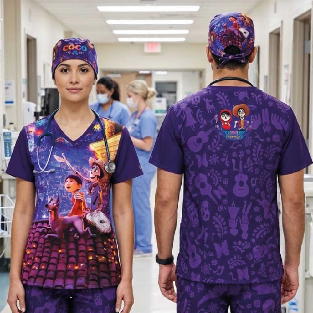 COCO SCRUB TOP