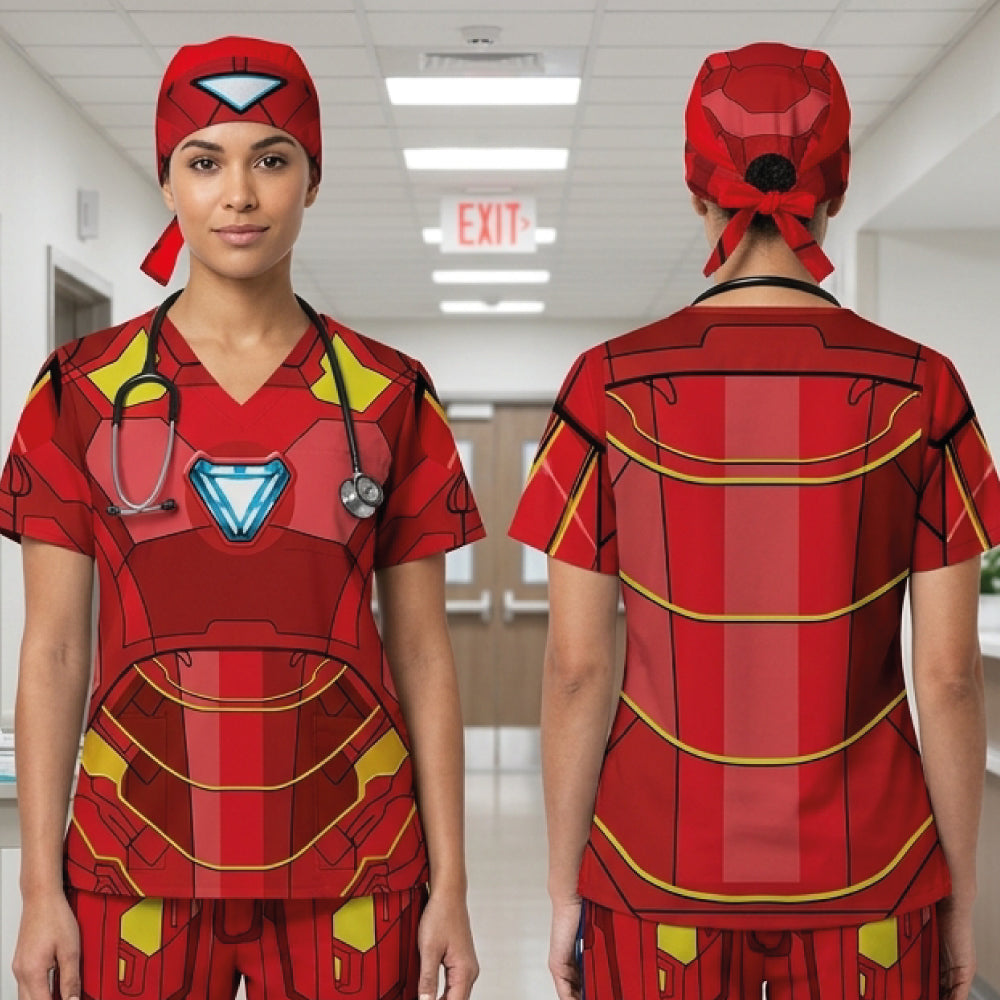 IRONMAN ARMOR SCRUB TOP