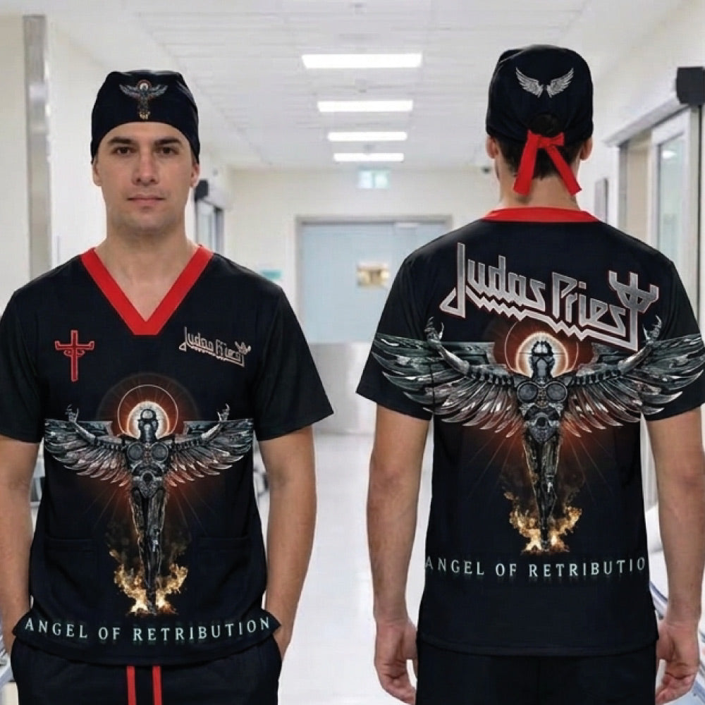 JUDAS PRIEST - ANGEL OF RETRIBUTION SCRUB SET