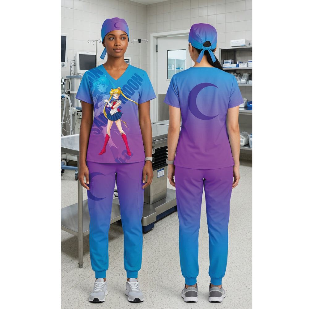 SAILOR MOON SCRUB SET
