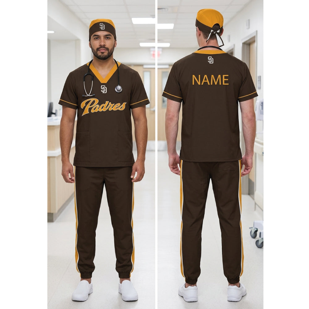 SAN DIEGO PADRES MLB SCRUB SET