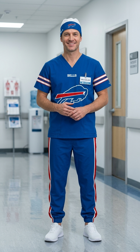 BUFFALO BILLS SCRUB SET