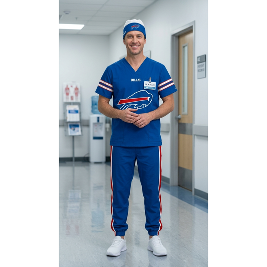 BUFFALO BILLS SCRUB SET
