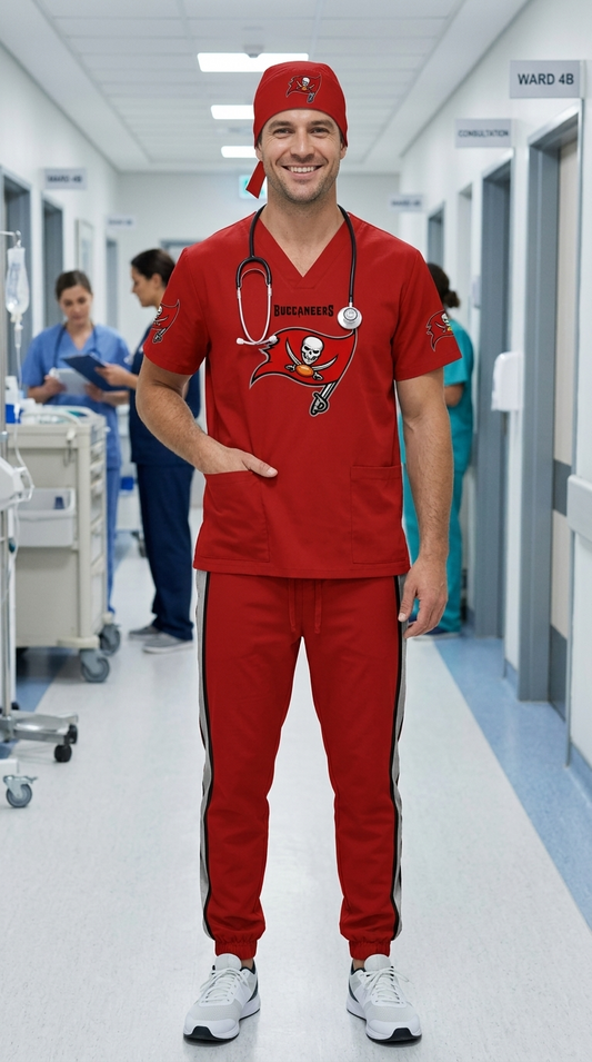 TAMPA BAY BUCCANNERS SCRUB SET