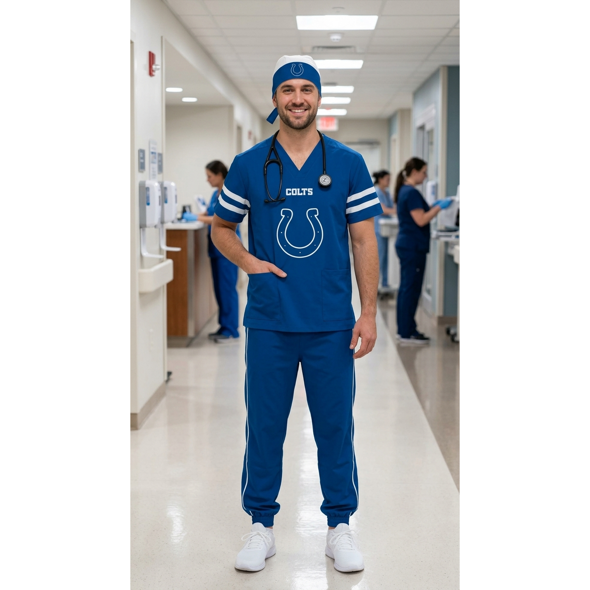 INDIANAPOLIS COLTS SCRUB SET