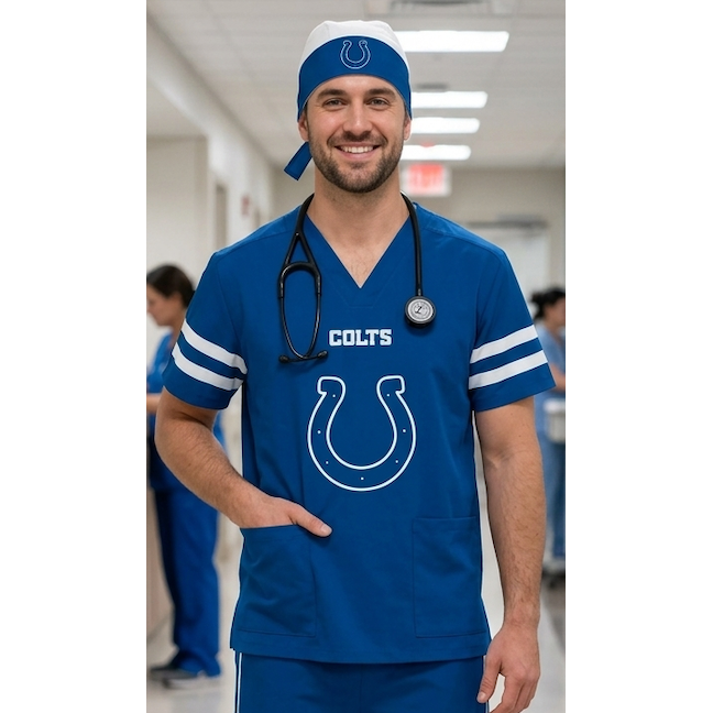 INDIANAPOLIS COLTS SCRUB TOP