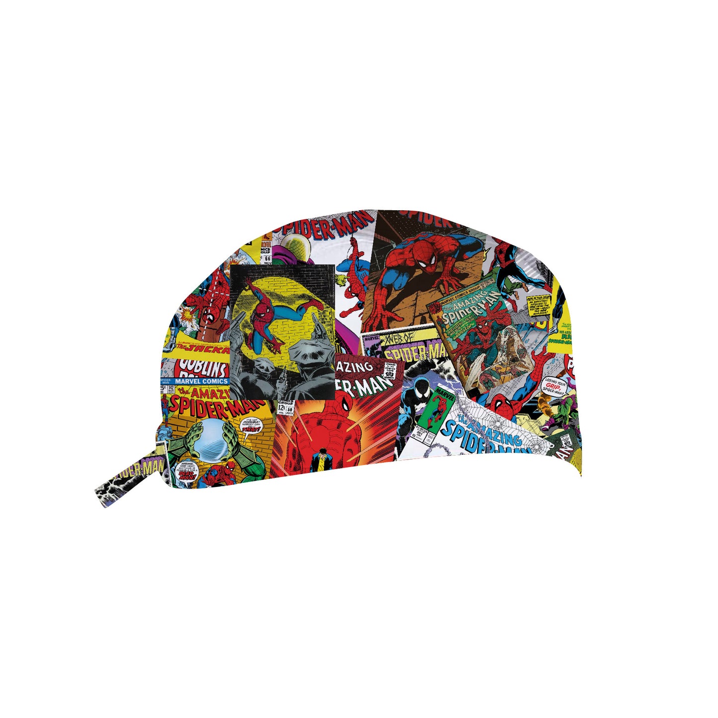 SPIDERMAN COMICS SCRUB CAP