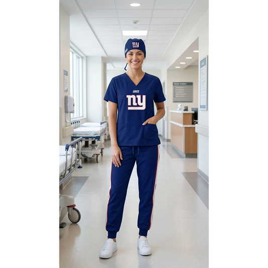 NEW YORK GIANTS SCRUB SET