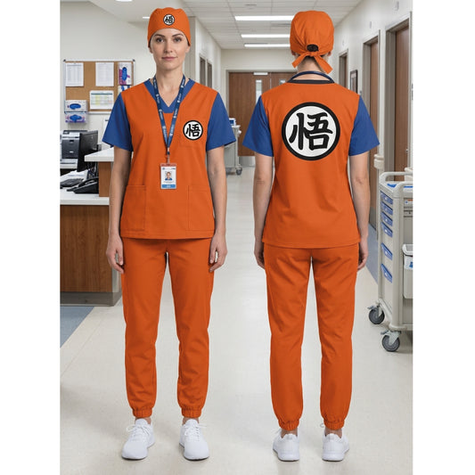 DRAGON BALL GOKU CLASSIC OUTFIT SCRUB SET