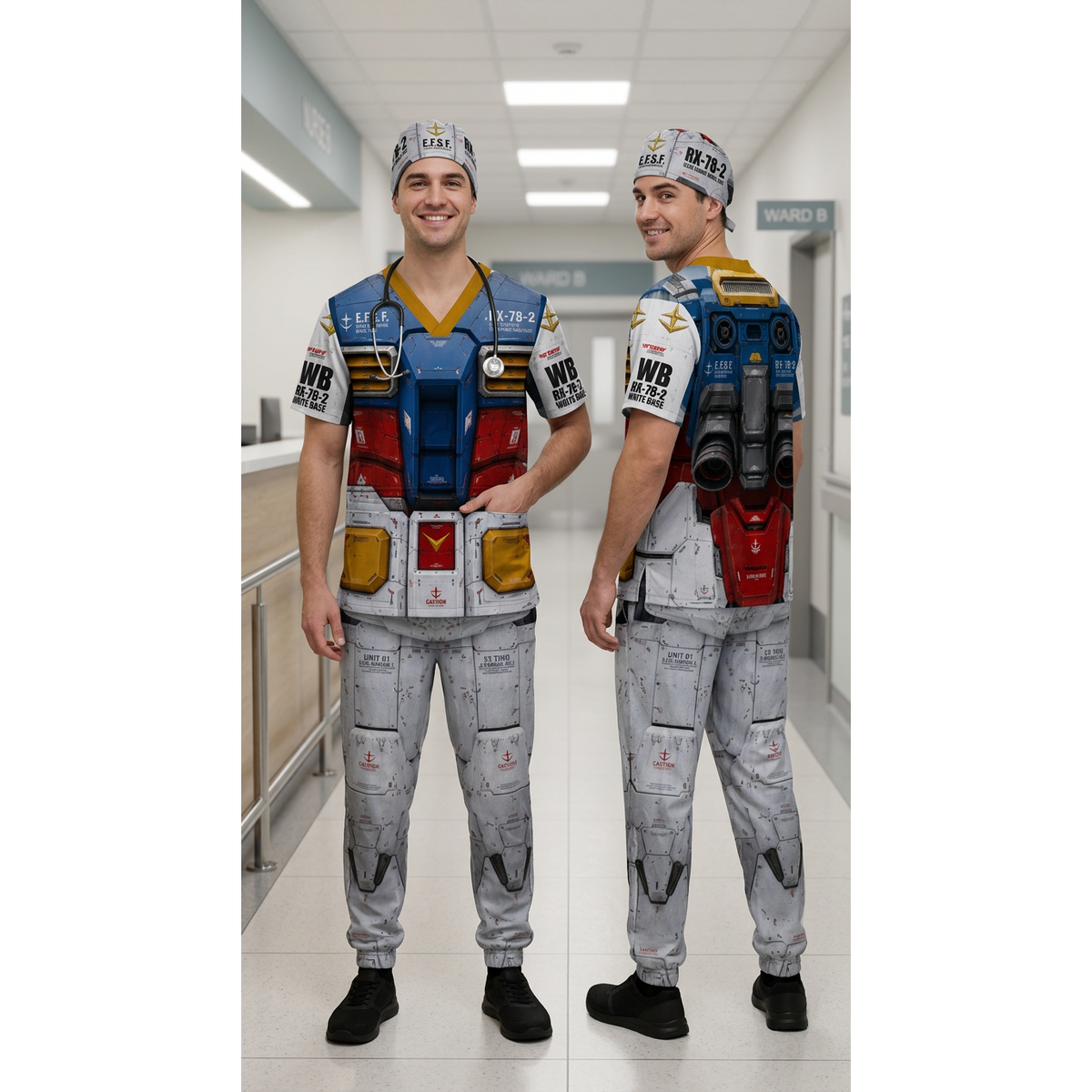 RX-78-2 GUNDAM WHITE BASE SCRUB SET