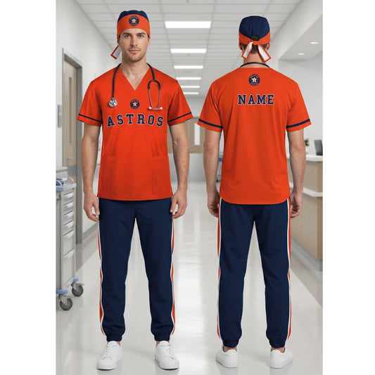 HOUSTON ASTROS MLB SCRUB SET