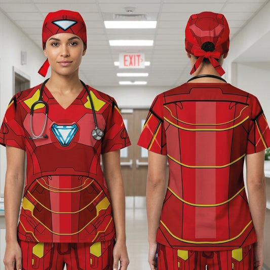 IRONMAN ARMOR SCRUB TOP