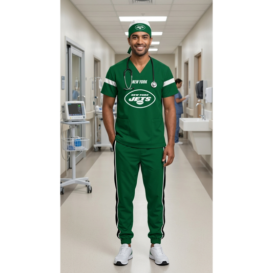 NEW YORK JETS SCRUB SET