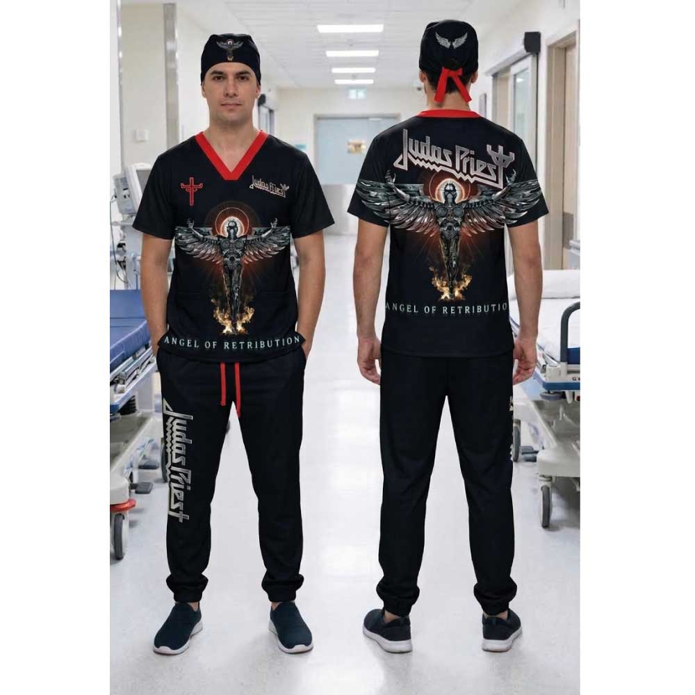 JUDAS PRIEST - ANGEL OF RETRIBUTION SCRUB SET