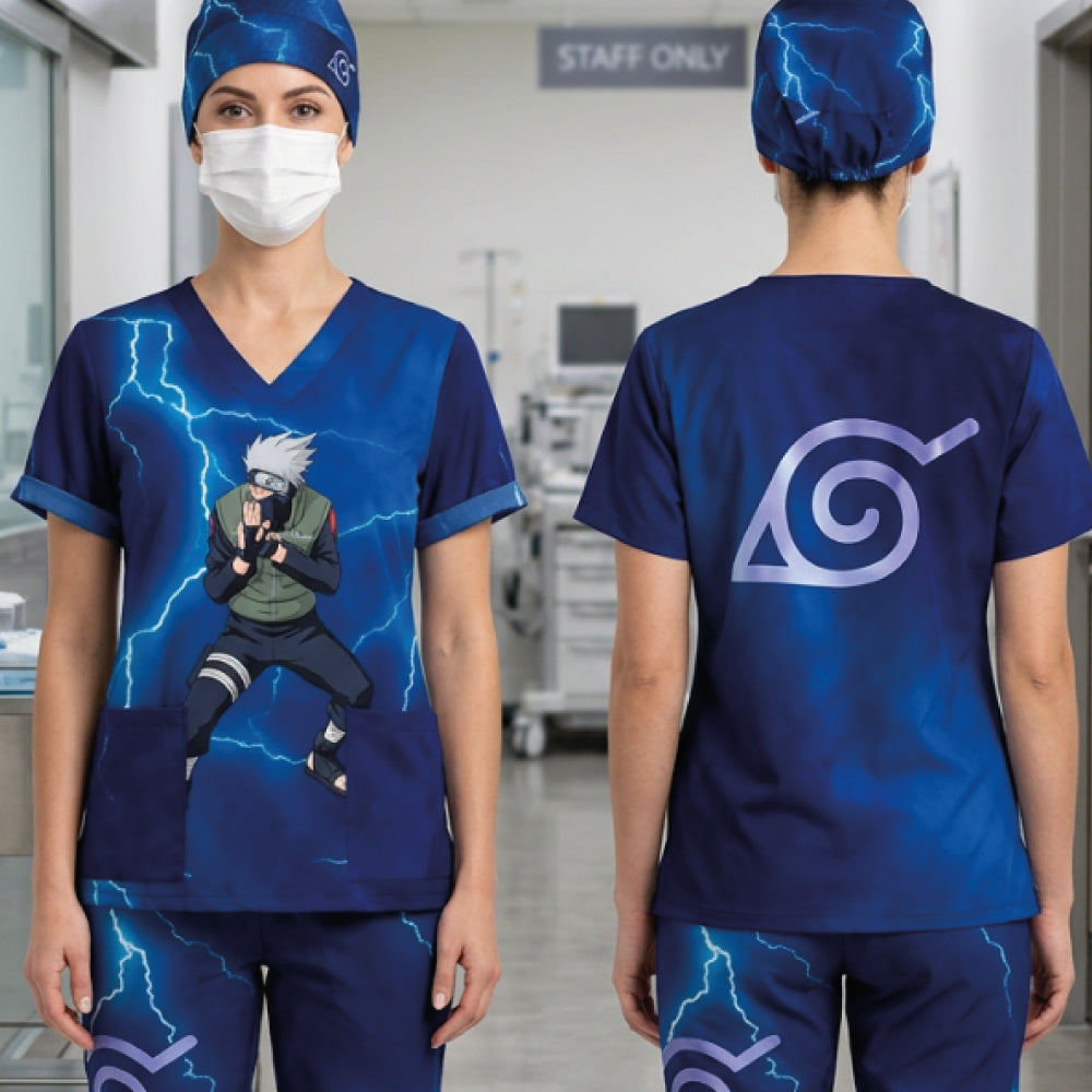 NARUTO 2020 SCRUB TOP