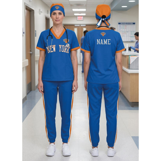 NEW YORK KNICKS NBA SCRUB SET