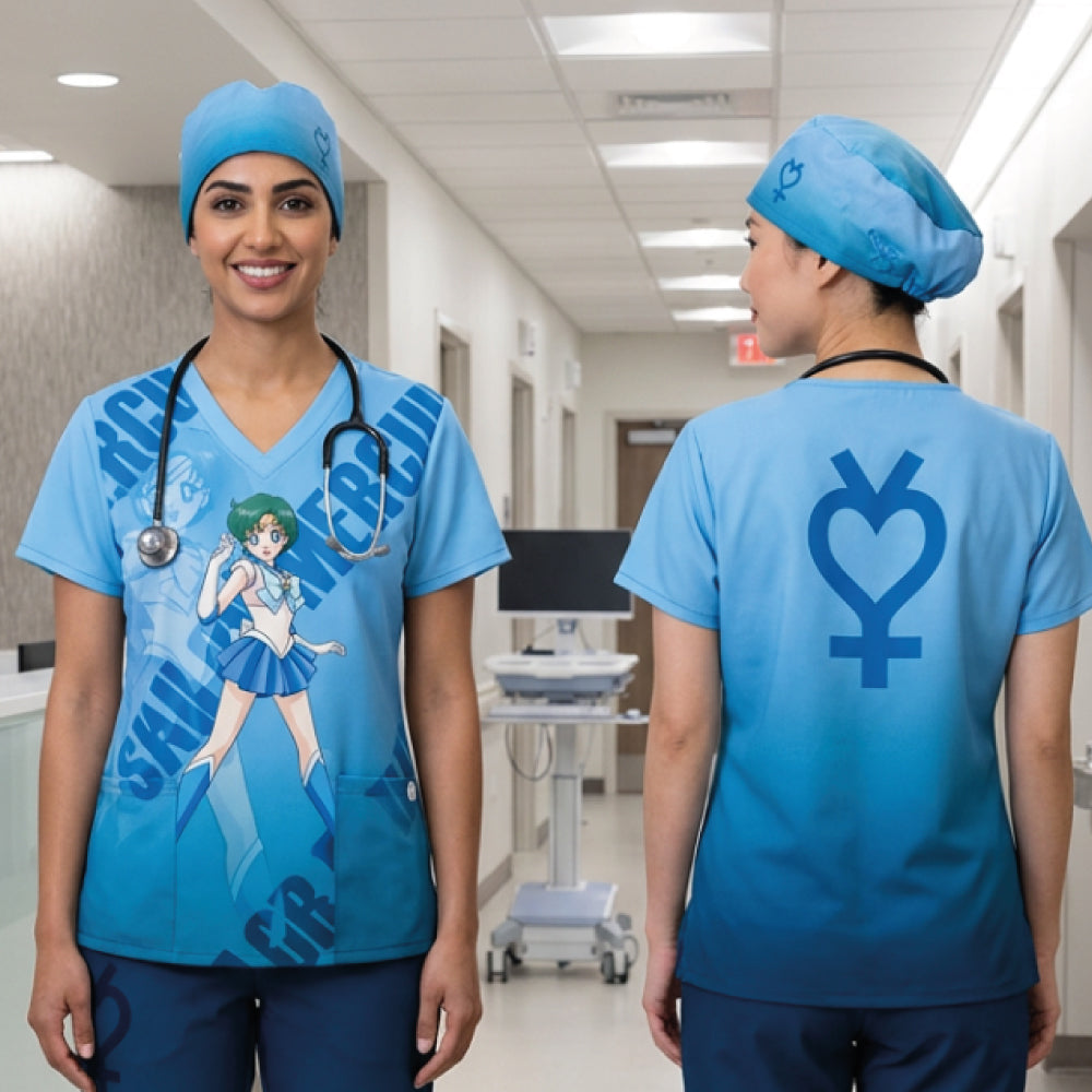 SAILOR MERCURY SCRUB TOP