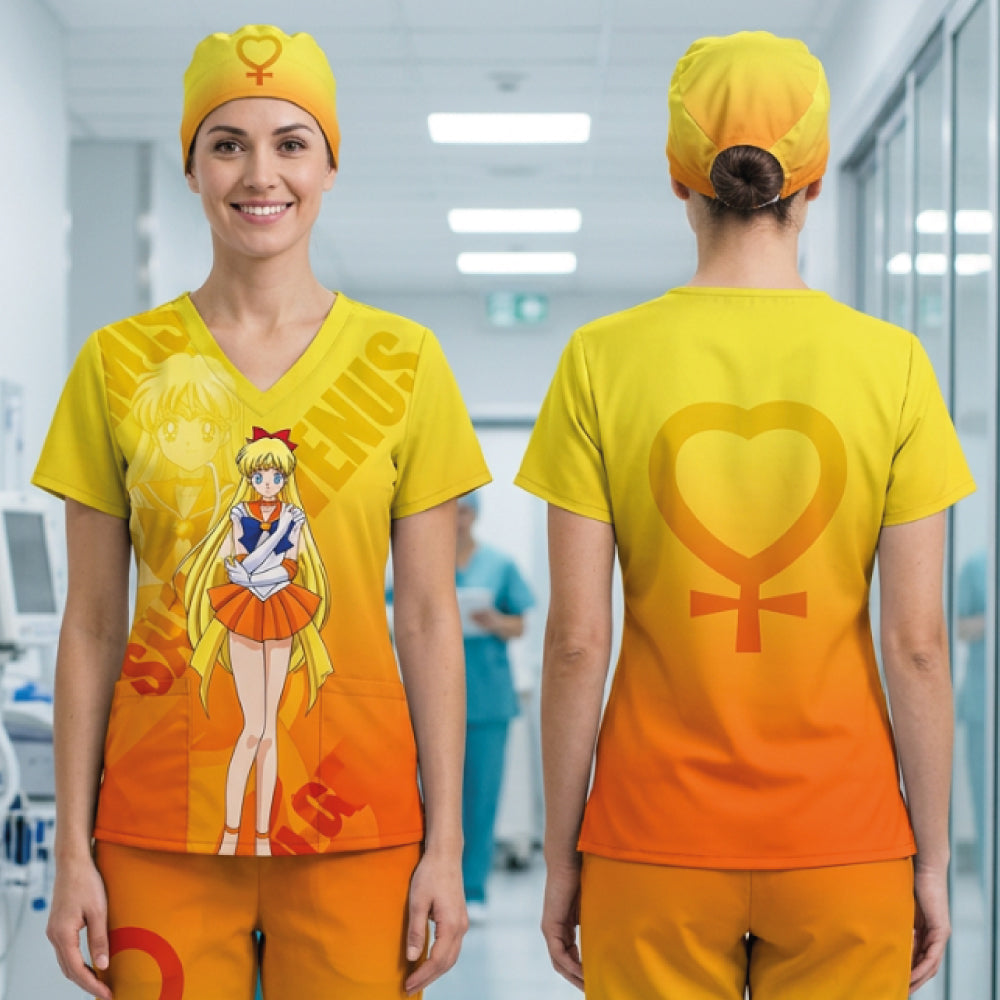 SAILOR VENUS SCRUB TOP