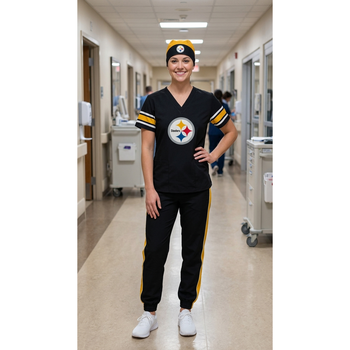 PTTSBURGH STEELERS SCRUB SET