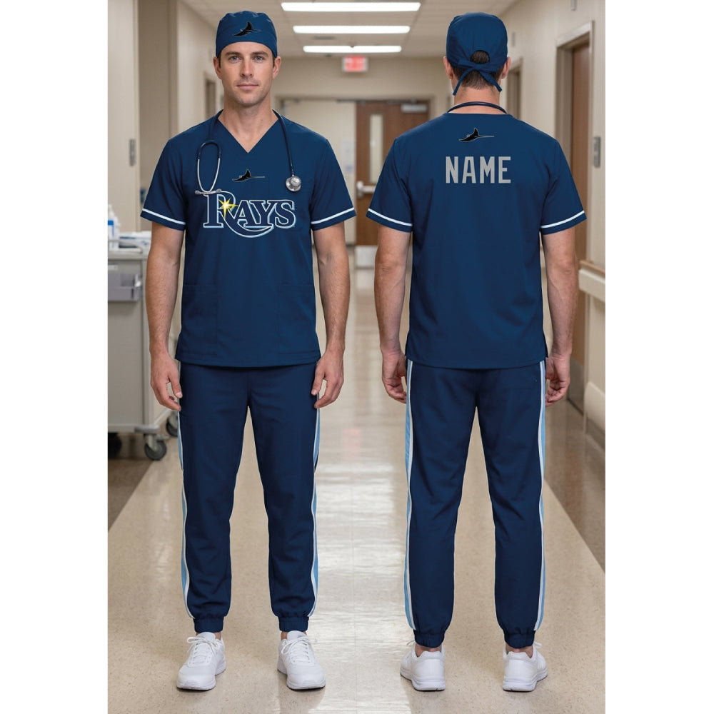 TAMPA BAY RAYS MLB SCRUB SET