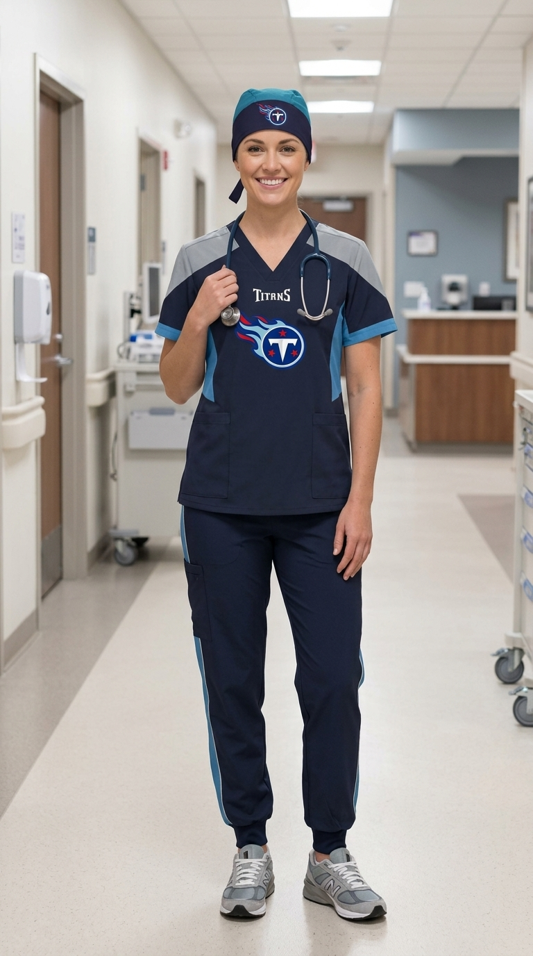 TENNESSEE TITANS SCRUB SET