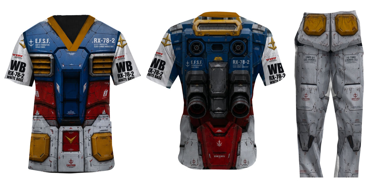 RX-78-2 GUNDAM WHITE BASE SCRUB SET